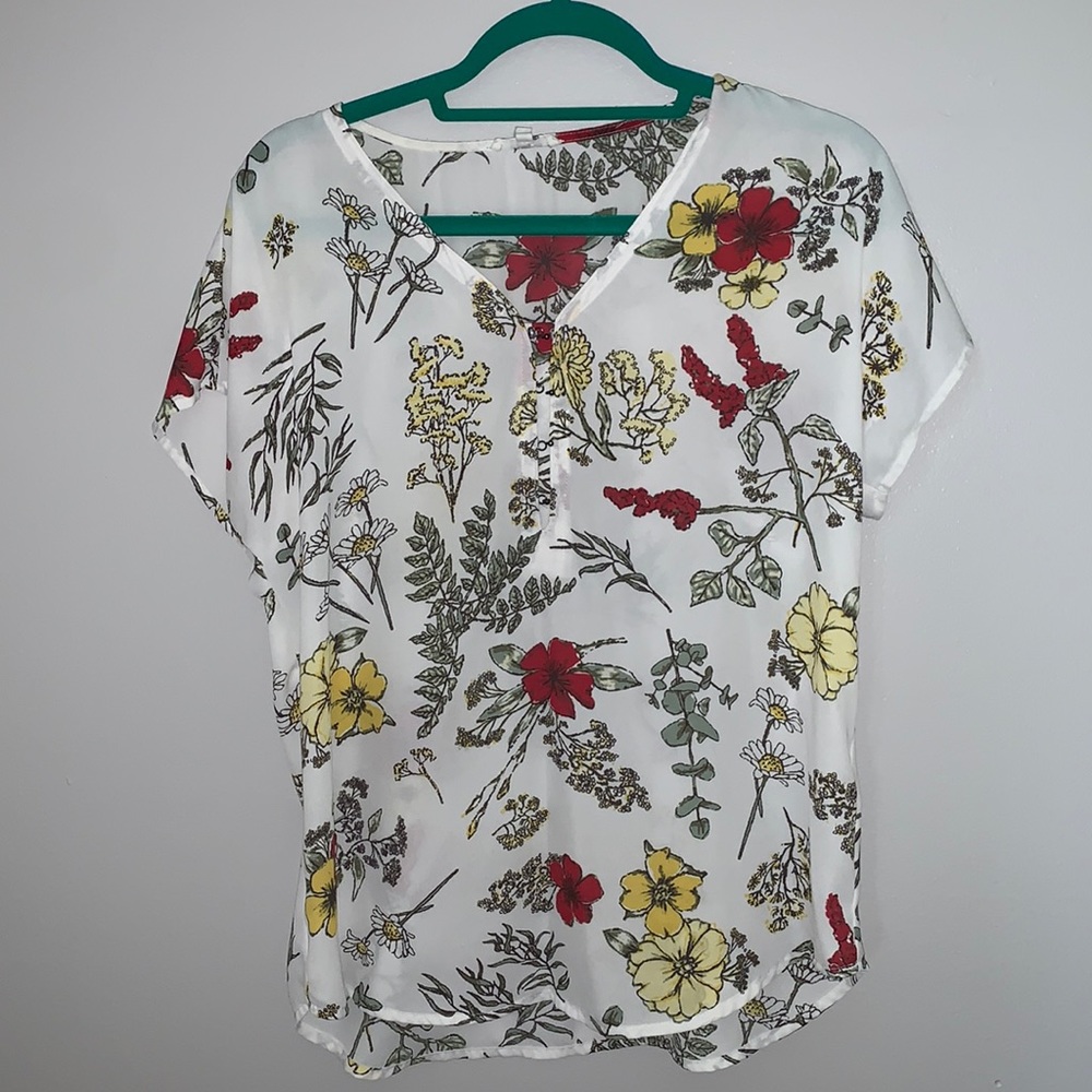 Maurice floral blouse
